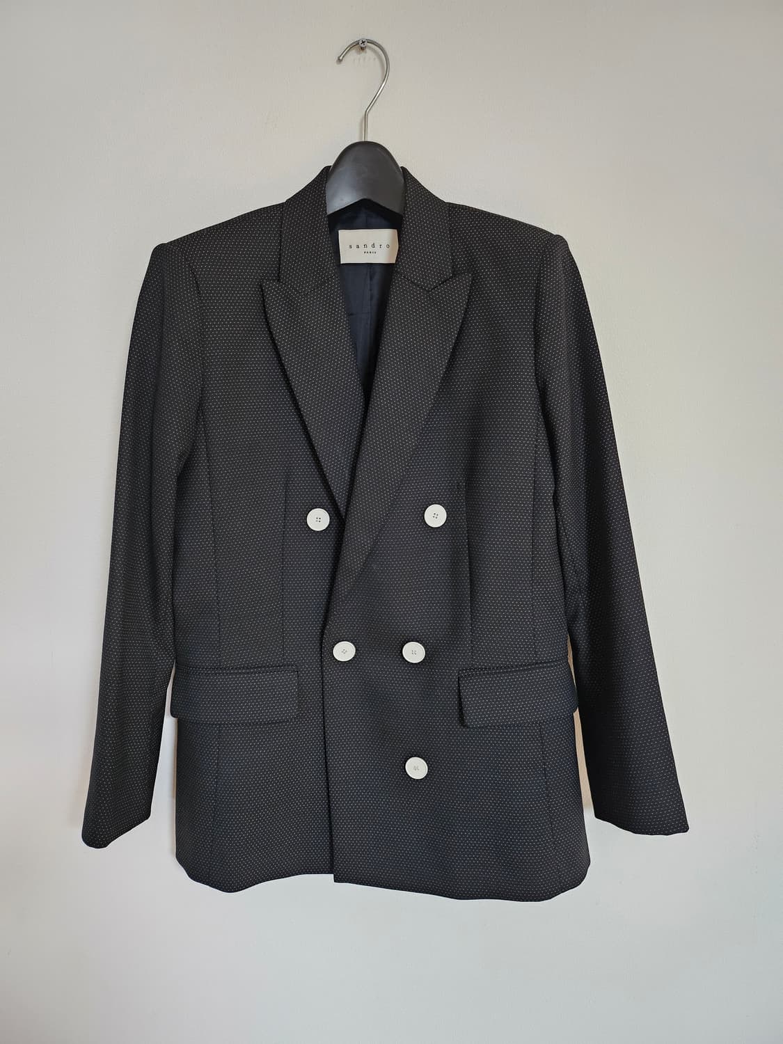 산드로(Sandro) 발레스카 폴카 도트 블레이저 36 상품이미지1