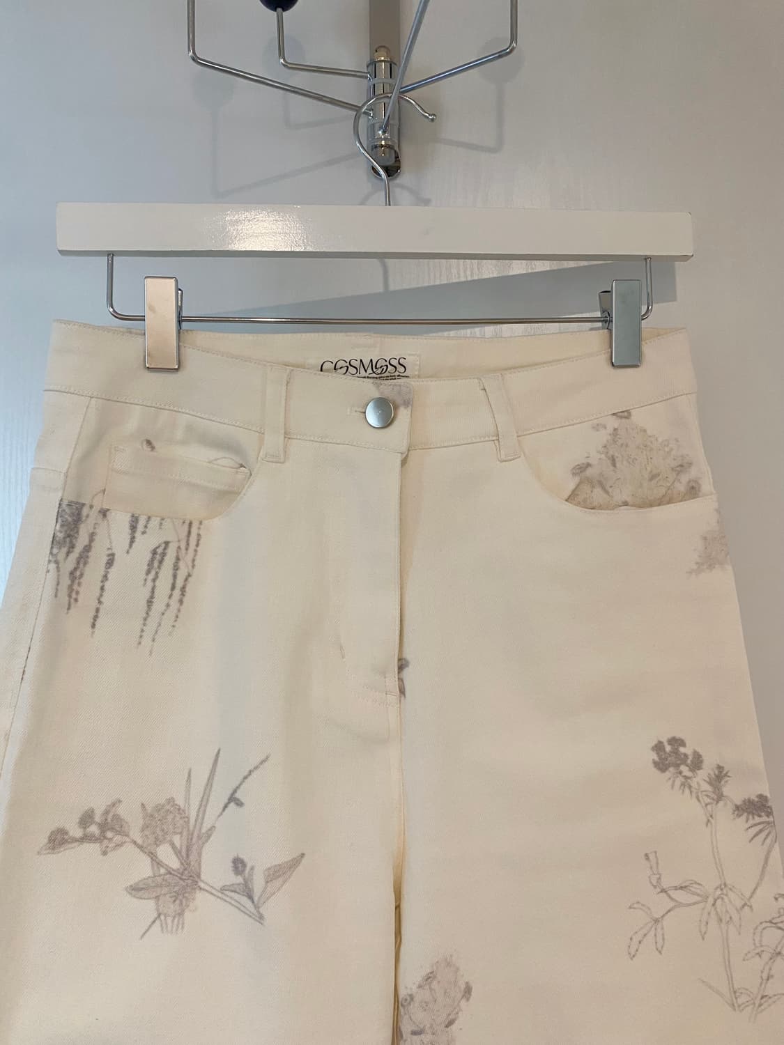 cosmoss wild flower white denim 상품이미지1