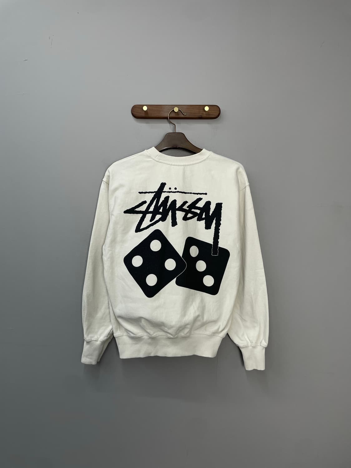 스투시 다이스 피그먼트 다이드 크루넥 맨투맨 H1388 상품이미지4