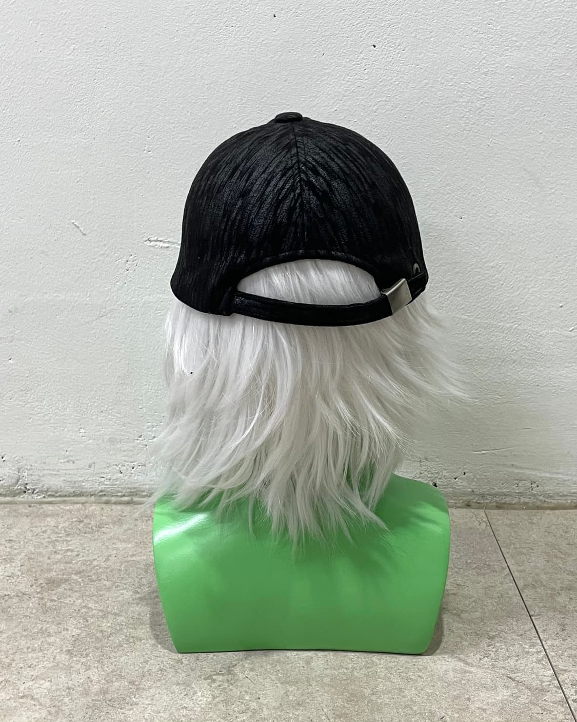 Skull Crack Black Cap Hat 상품이미지4
