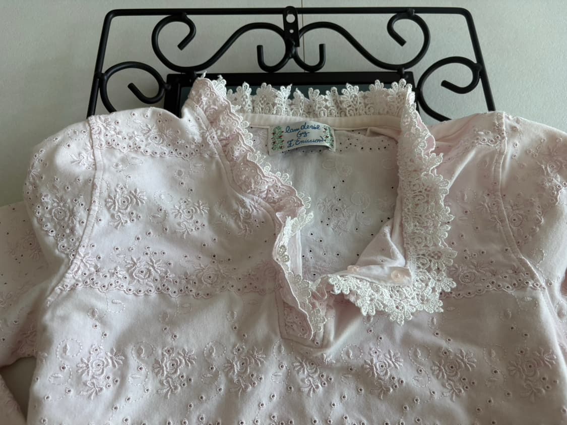 lace eyelet top 상품이미지4