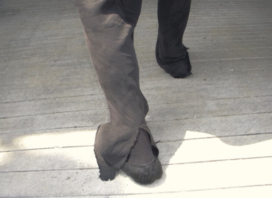 머듈 라운지팬츠 블랙 큐프라 1size 상품이미지2