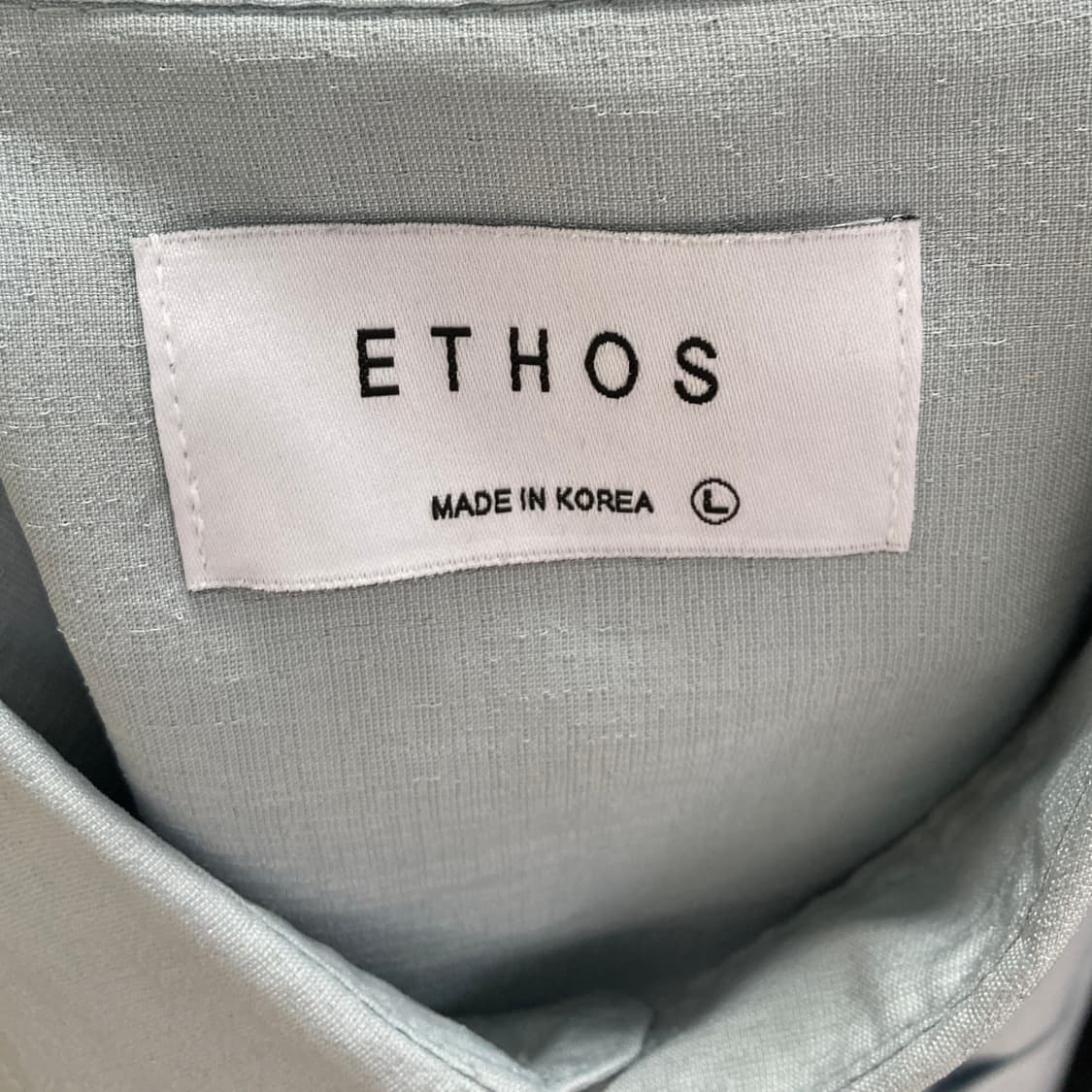 ETHOS 남성봄여름셔츠 남방 L  상품이미지4