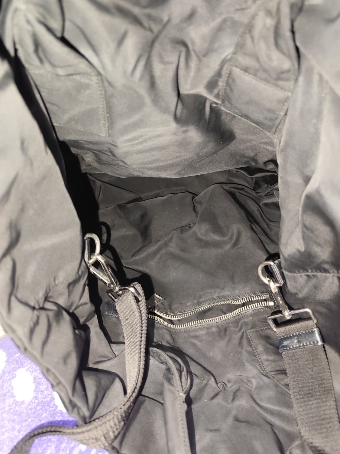 프라다 빅 나일론 크로스백 토트백 메신저 상품이미지6