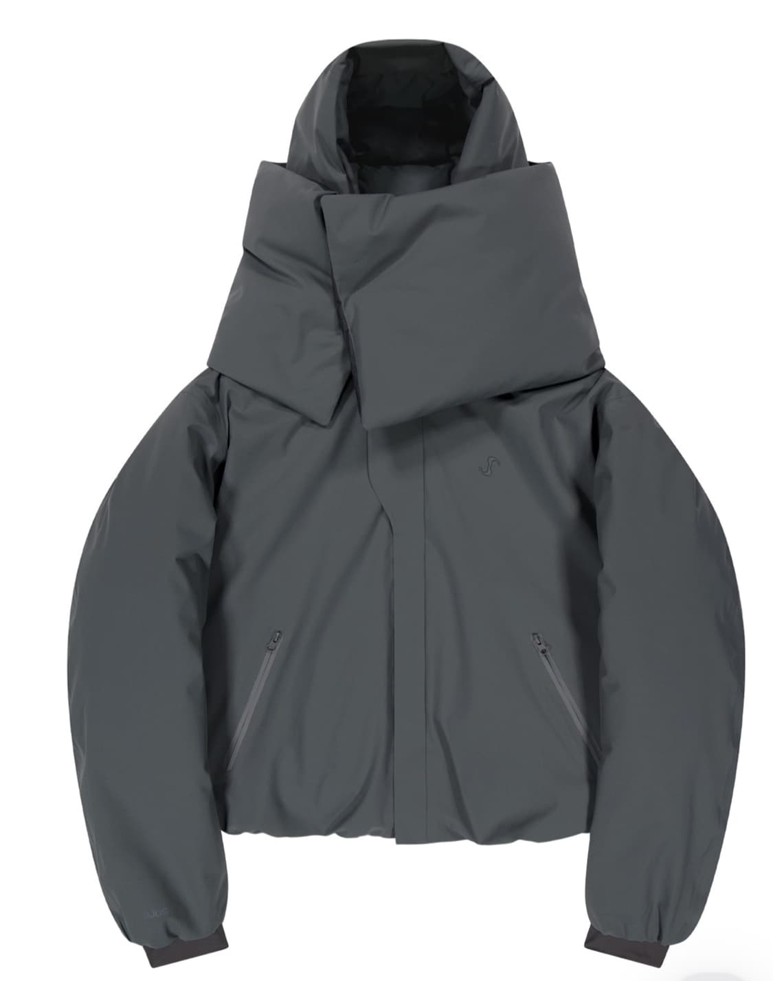 오호스 목도리 패딩 상품이미지1