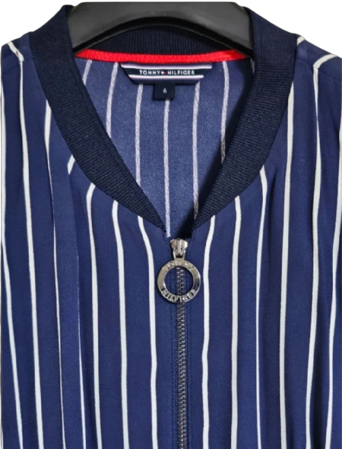 🌿 봄코디추천 | 타미힐피거 스트라이프 블루종 | 가볍고 핏예쁨 상품이미지4