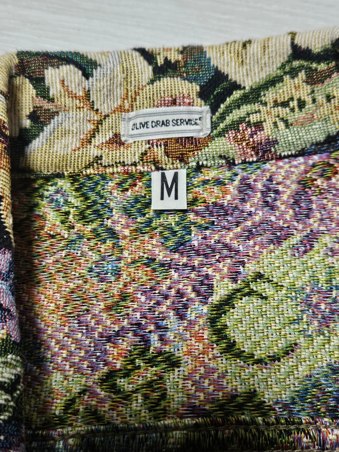 올리브 드랩 서비스 자켓 새제품 상품이미지4