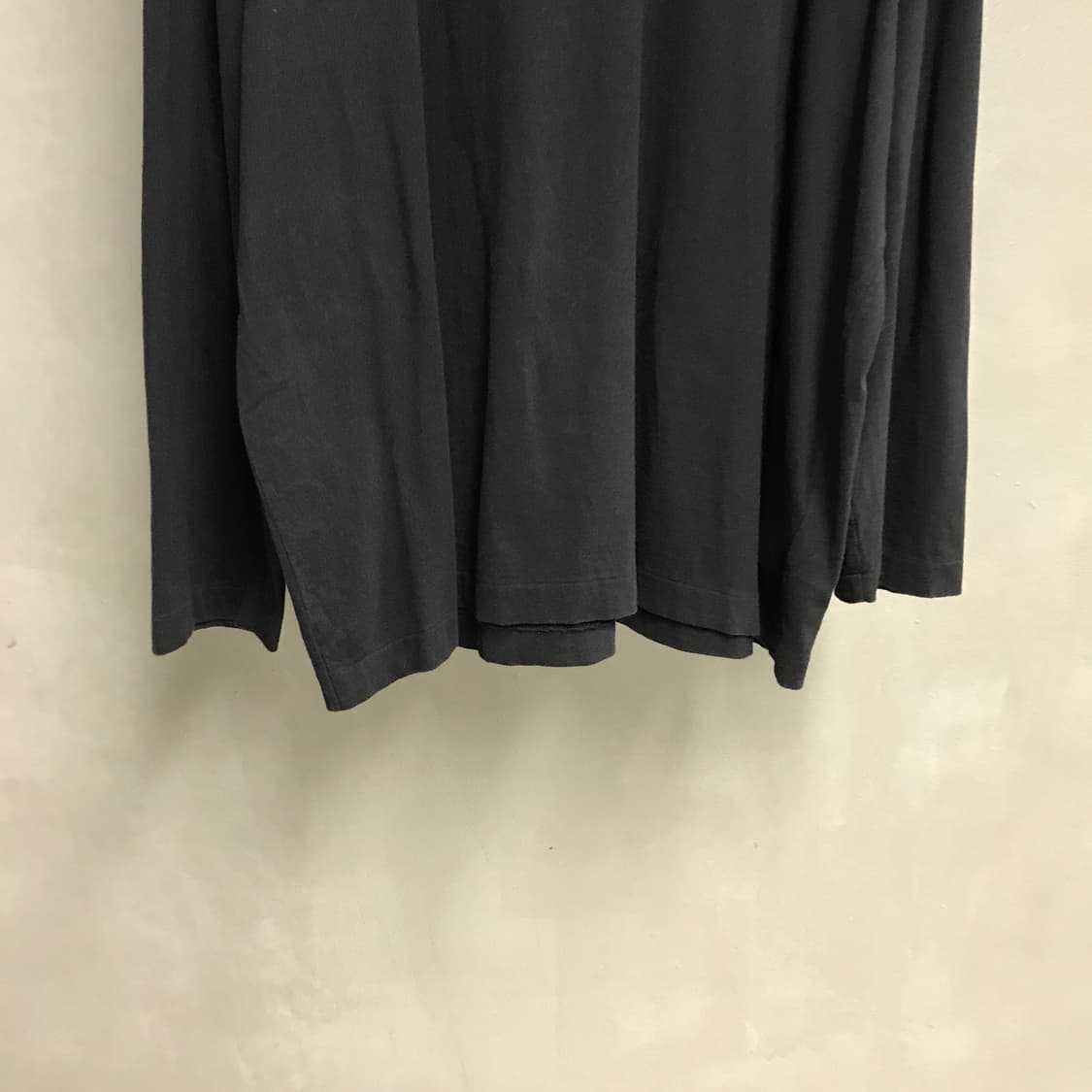꼼데가르송 스몰로고 롱 슬리브 블랙 M 상품이미지3