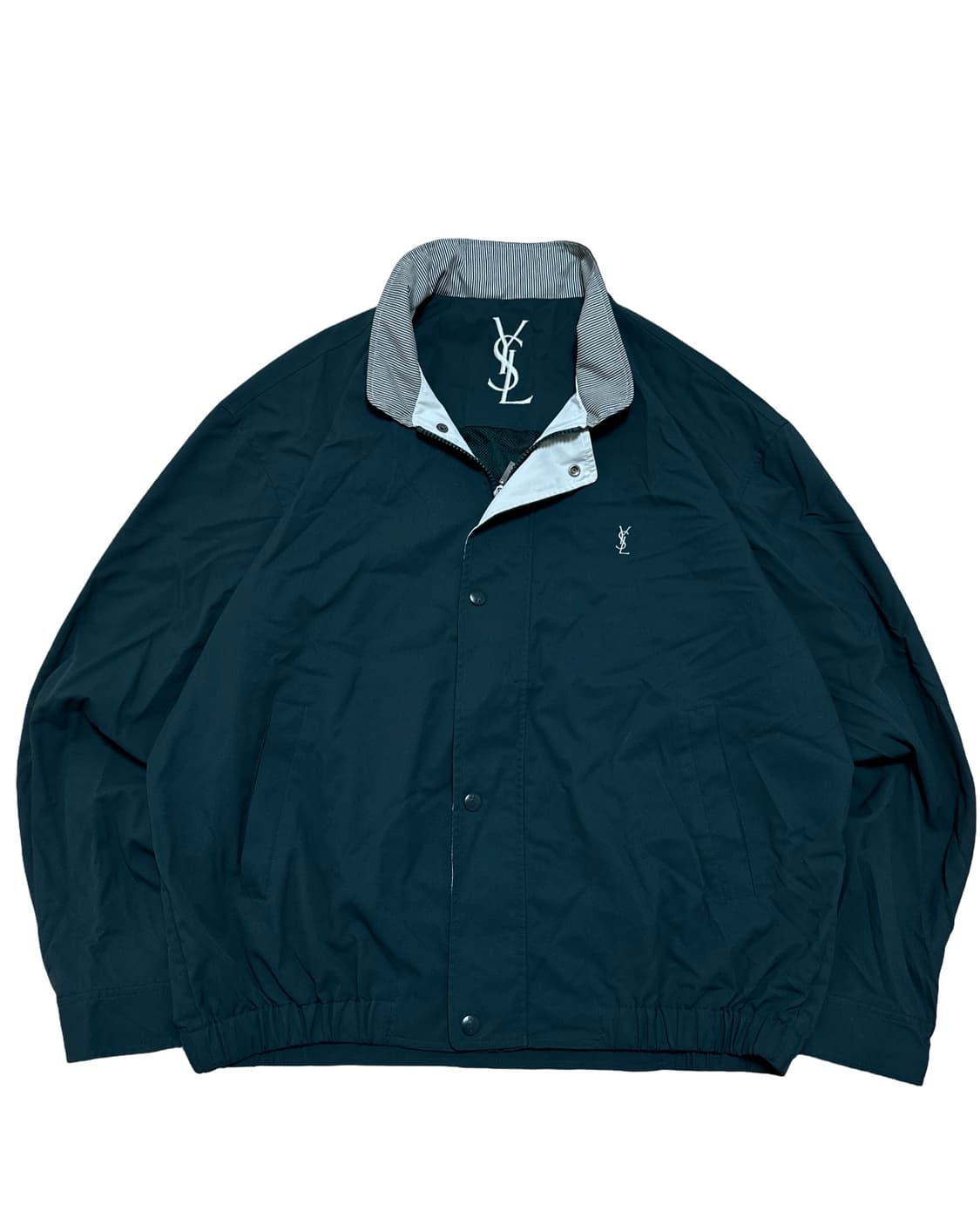 YSL 입생로랑 딥그린 블루종 자켓 상품이미지2