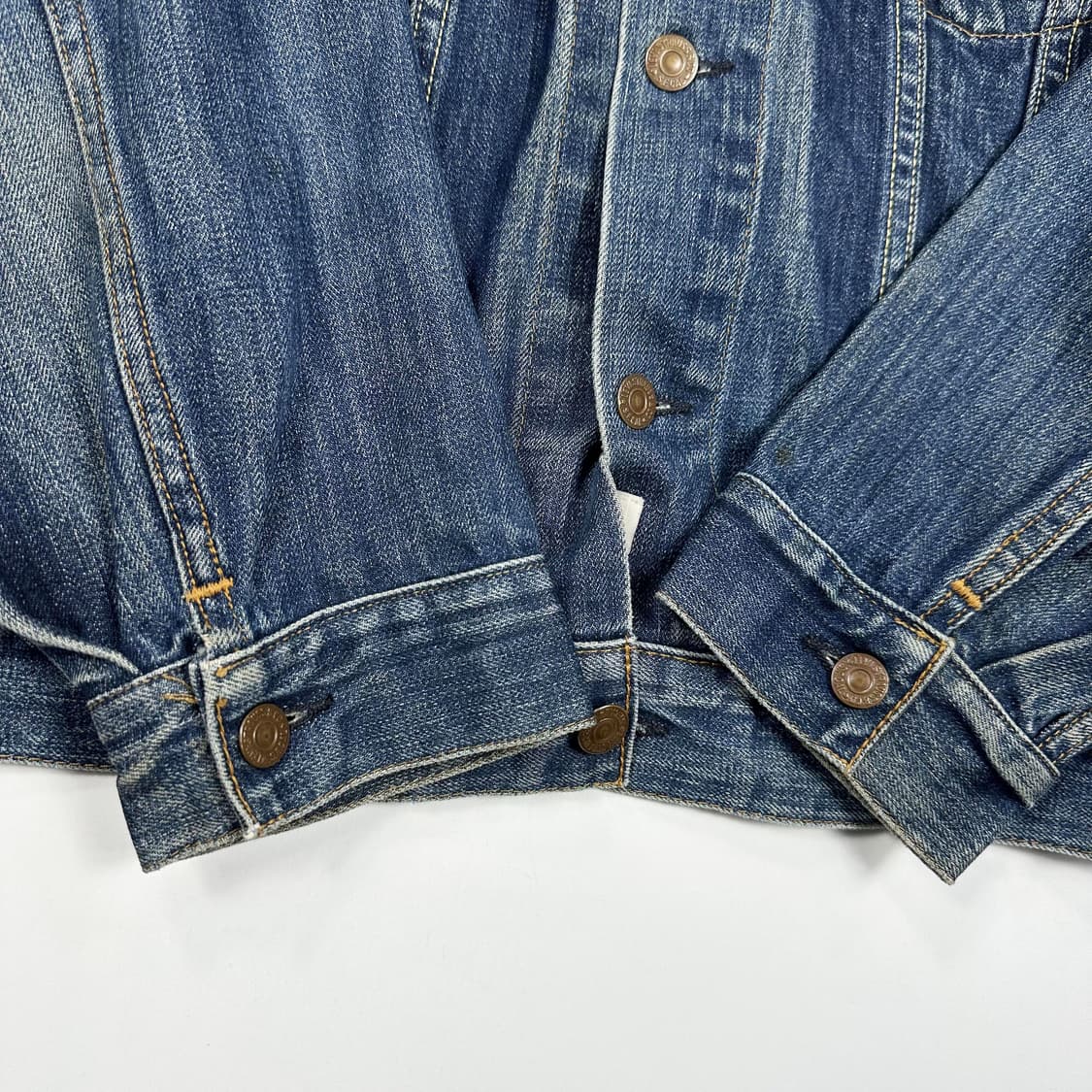 리바이스 오리지널 USA 워싱 데님 트러커자켓 (40사이즈) 상품이미지6