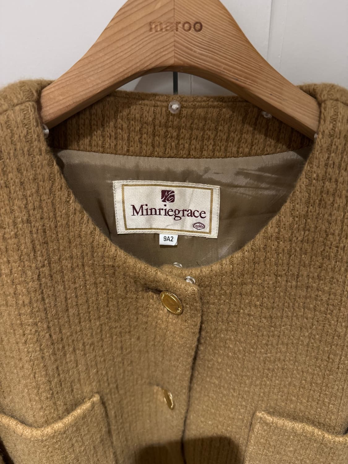 빈티지 카멜자켓 상품이미지3