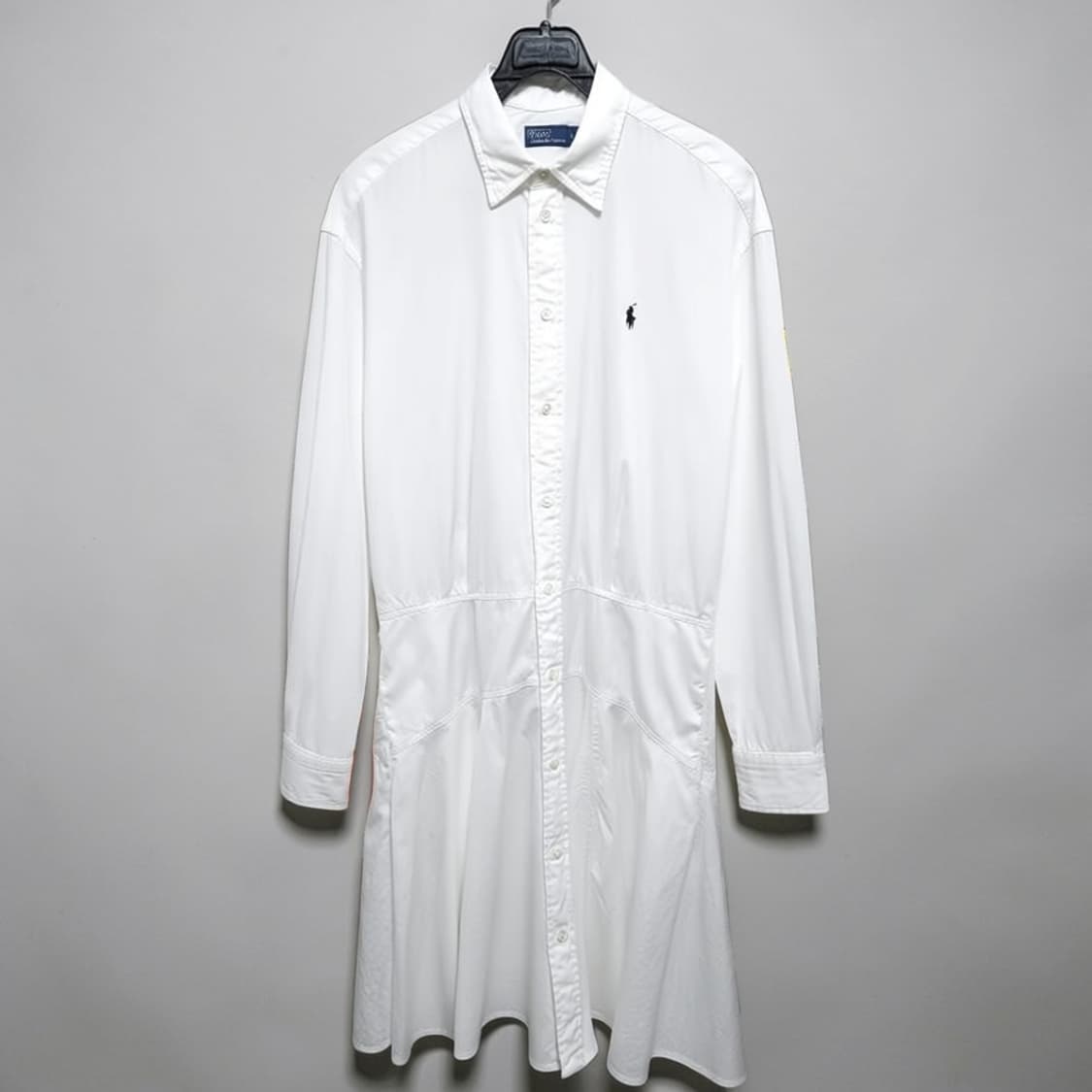 여성55~66 폴로랄프로렌 셔츠 원피스 화이트 허리스트랩 상품이미지1