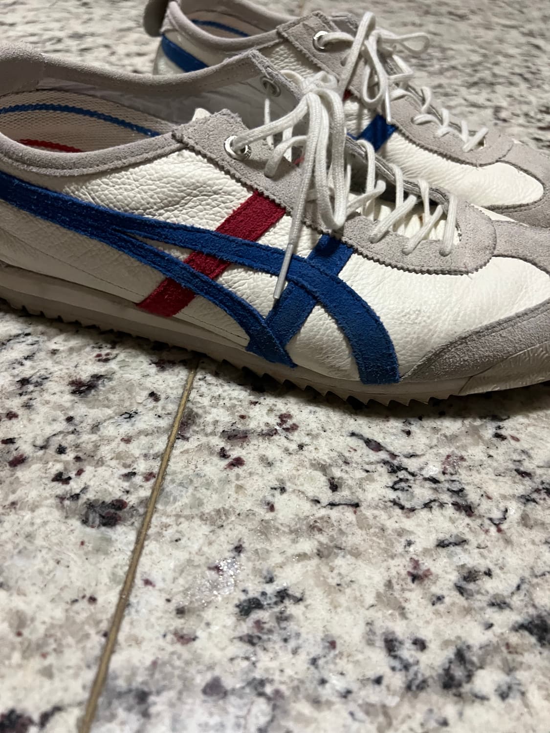 오니츠카 타이거 멕시코 화이트 블루 상품이미지3