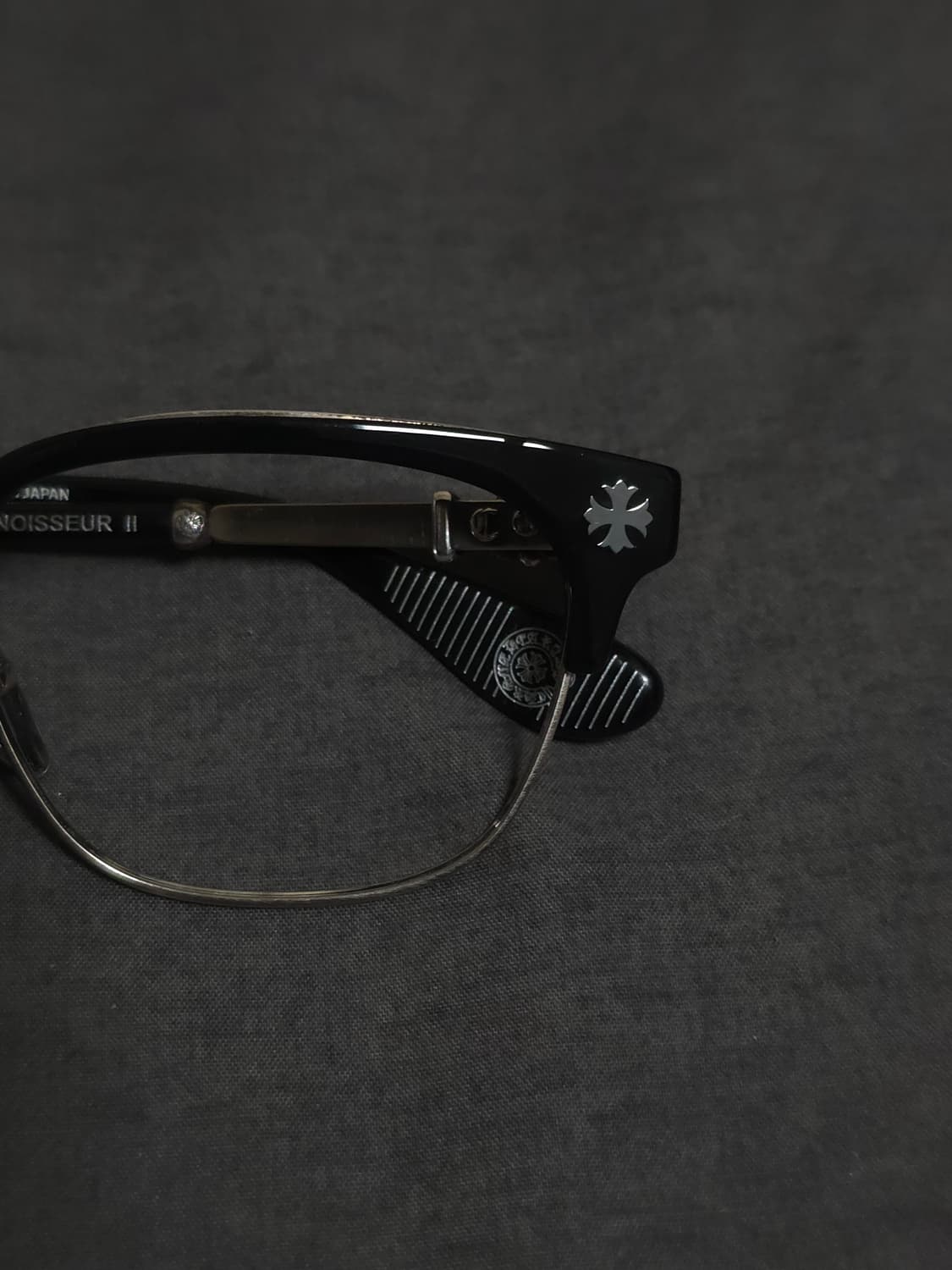 [OS] 크롬하츠 보넨노이슈어2 안경 실버 블랙 상품이미지6