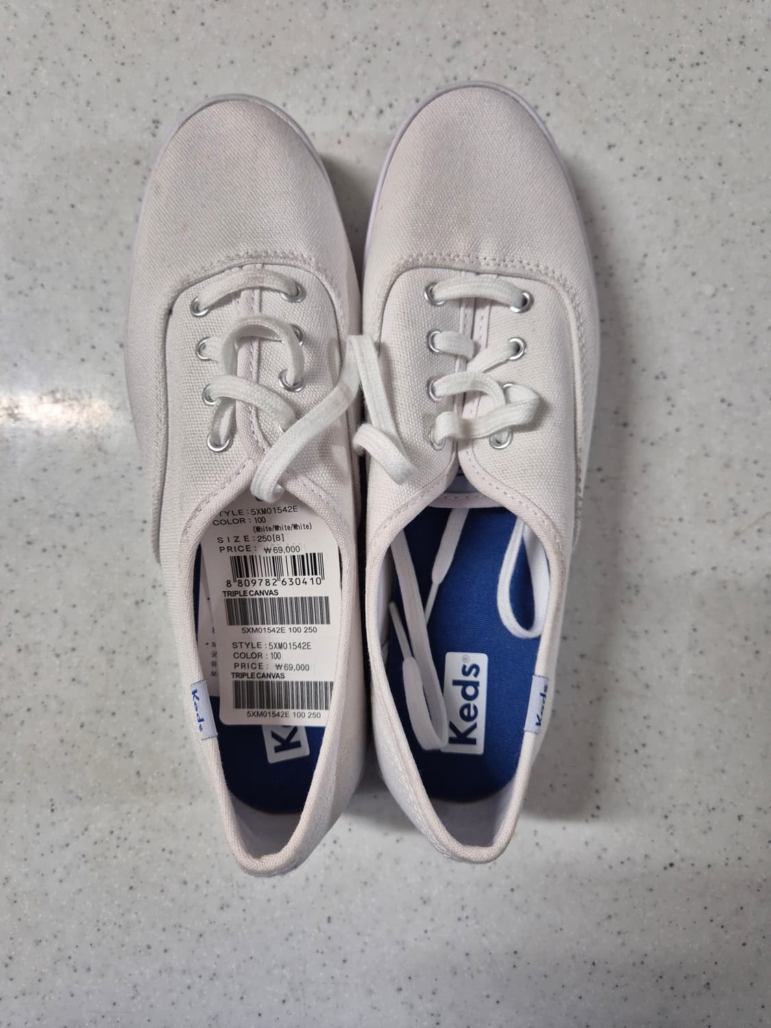 (새상품) 케즈 트리플 캔버스 250 상품이미지1