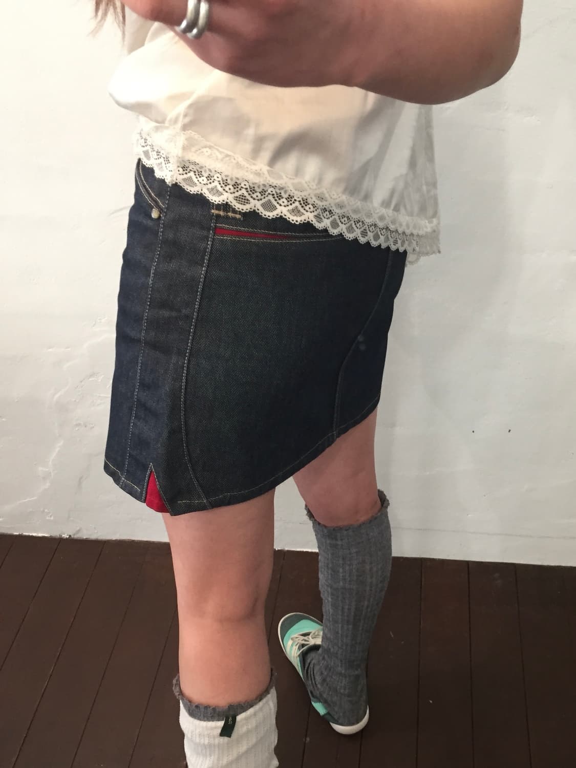 리바이스 엔지니어드진 데님 스커트 상품이미지2