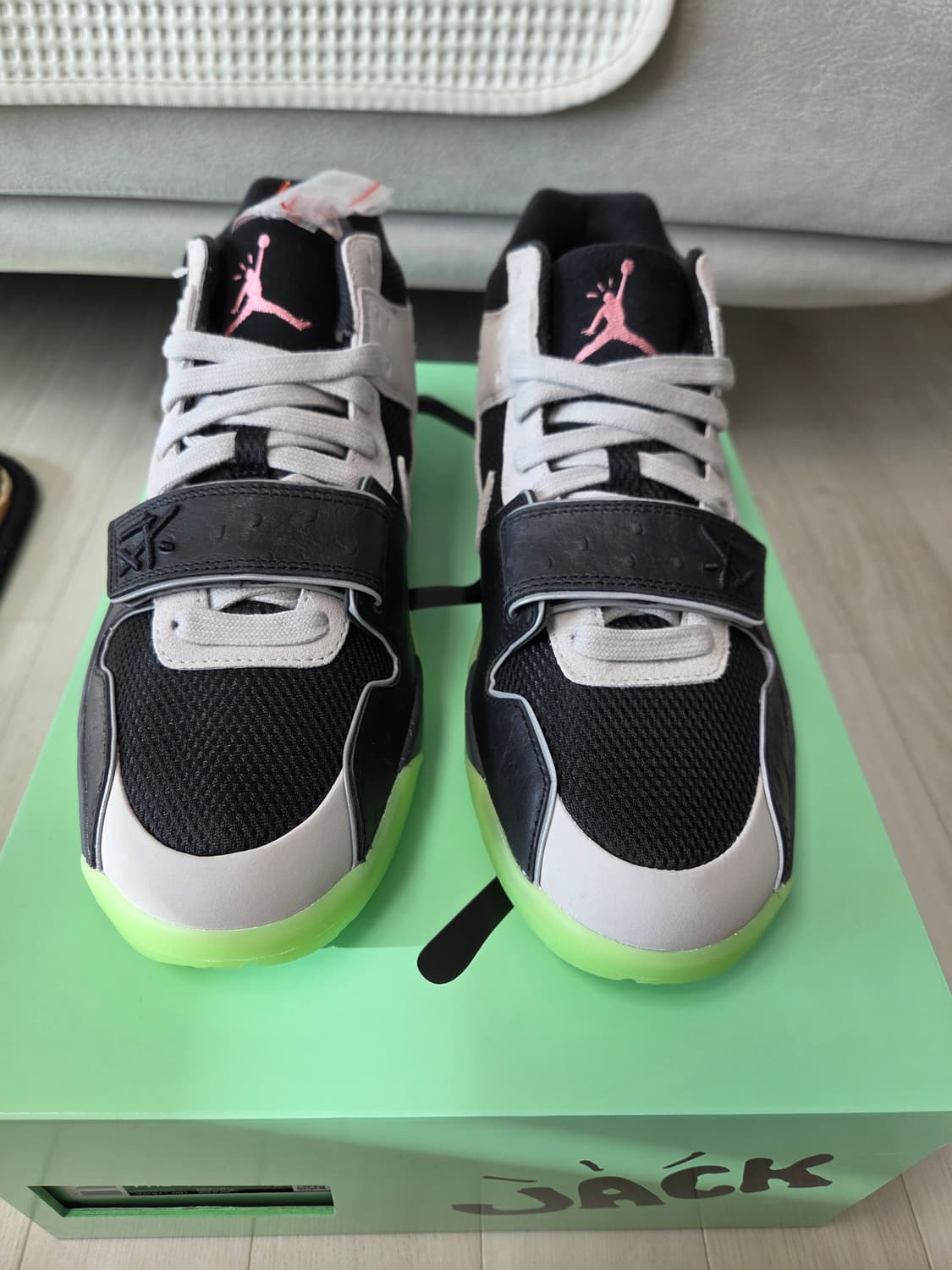 스캇 체이스B 점프맨 잭 TR 블랙 나이트 실버 [280, 새상품] 상품이미지3