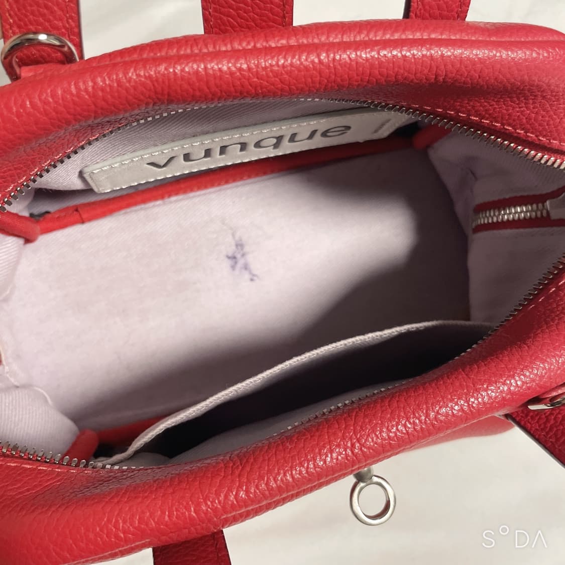 분크 토크 토트백 레드 상품이미지8