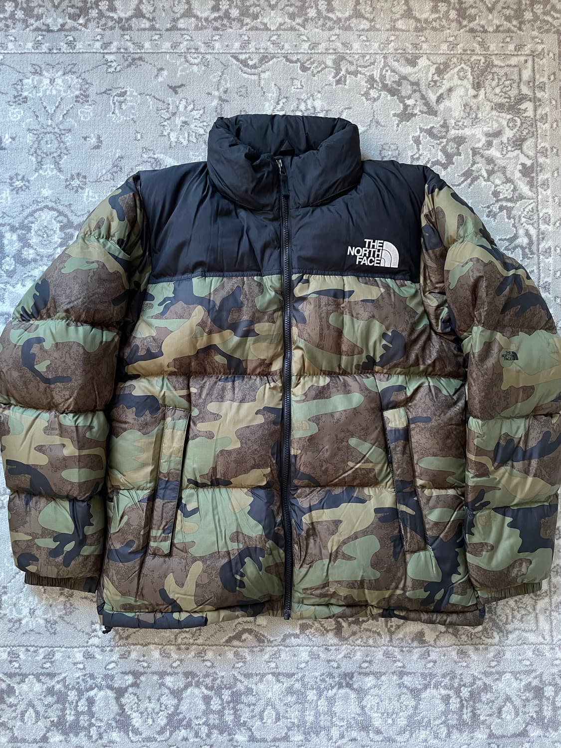 노스페이스 재팬 카모 눕시 패딩 상품이미지1