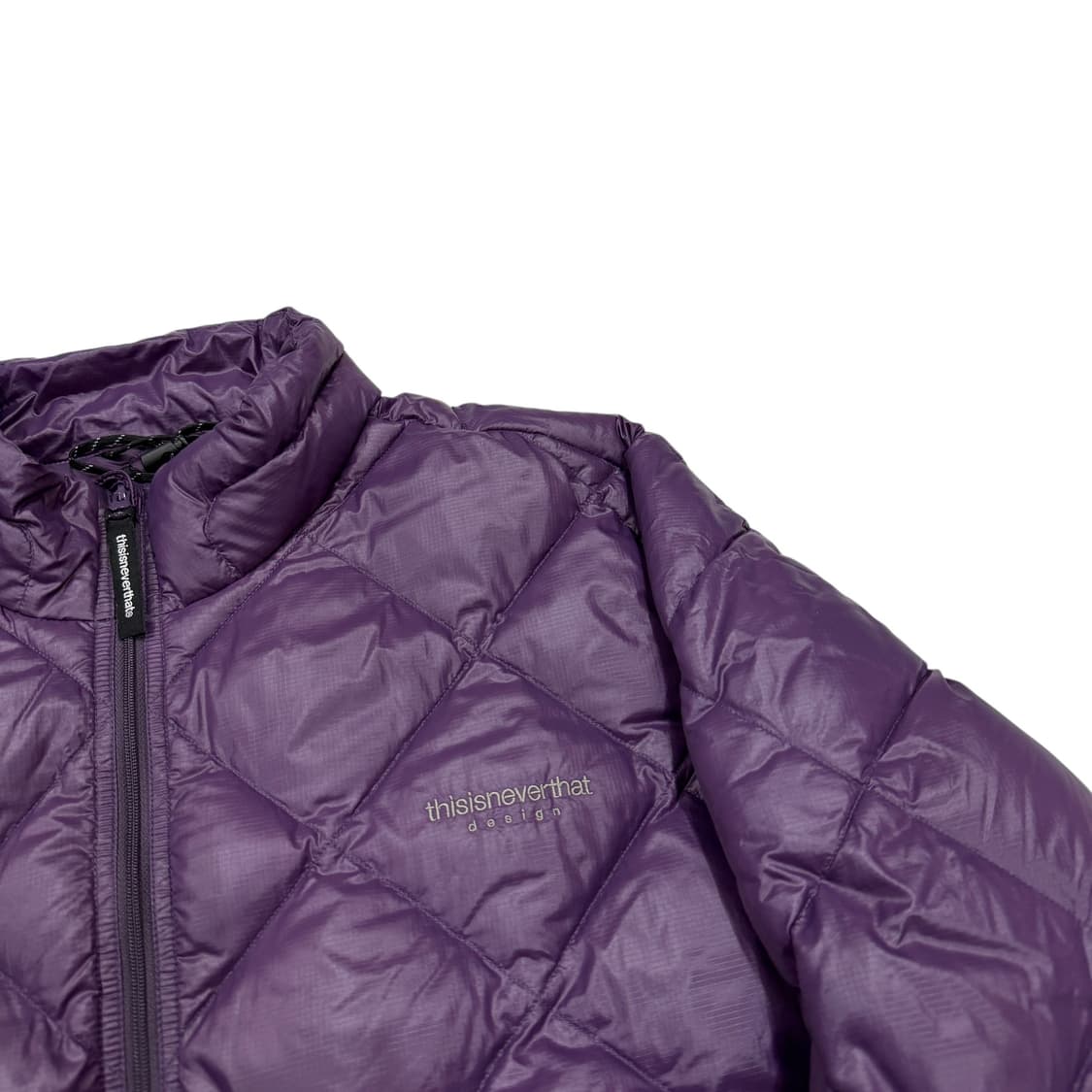디스이즈네버댓 울트라라이트 다운 경량패딩 자켓 퍼플 보라 L 상품이미지2