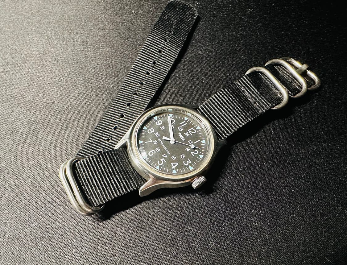 타이맥스 MK1 카키필드 스틸 케이스 36mm 한정판 쿼츠 시계 판매 상품이미지2