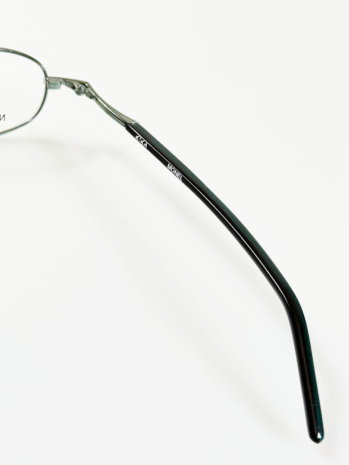90s KIKA 슬림 오벌 메탈 프레임 빈티지 안경 상품이미지6
