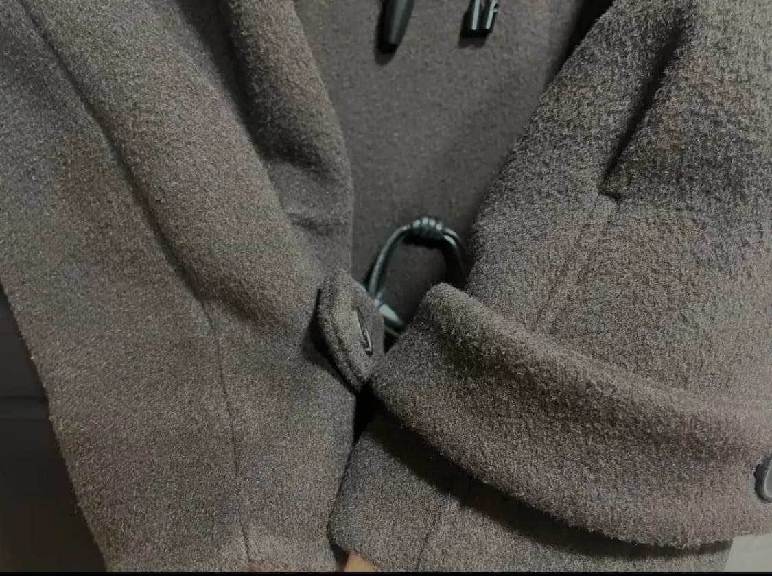 토글 브라운 캐시 블렌드 더플코트 M사이즈 상품이미지9