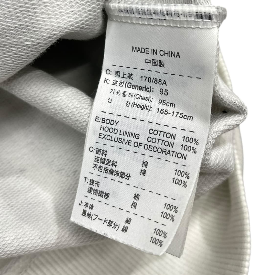 나이키 숫자 패턴 후드집업 상품이미지5