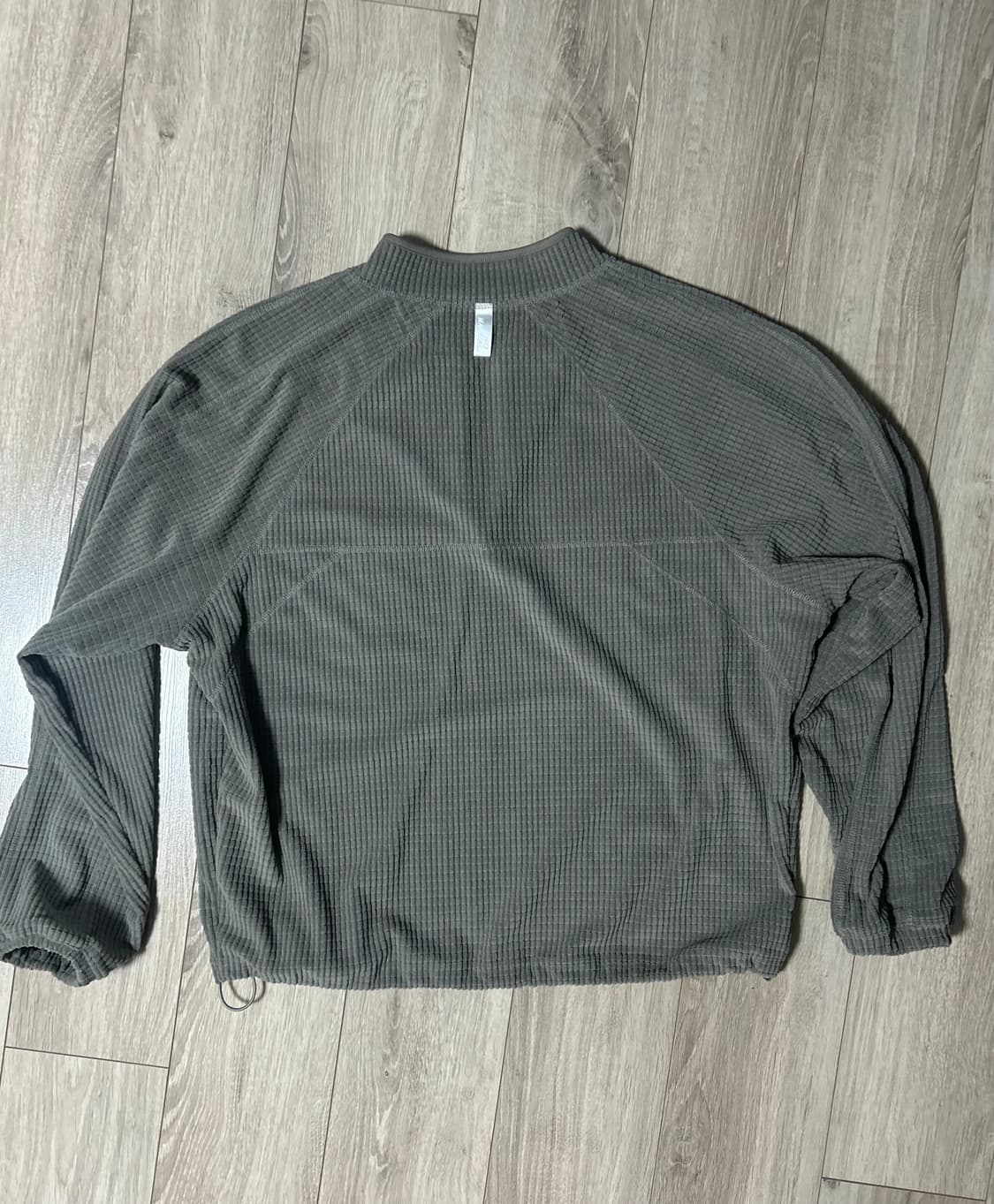 노매뉴얼 헤비 와플 하프 집업 상품이미지2