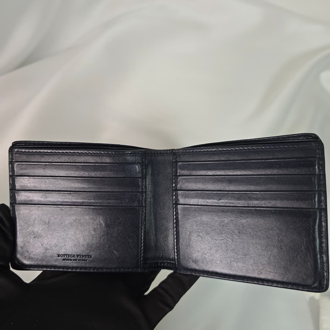 보테가 베네타 반지갑 네이비 상품이미지4
