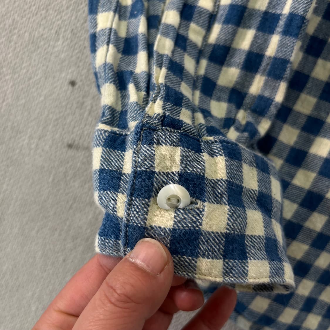 폴로랄프로렌 더블알엘 빈티지 체크 린넨 셔츠 상품이미지6