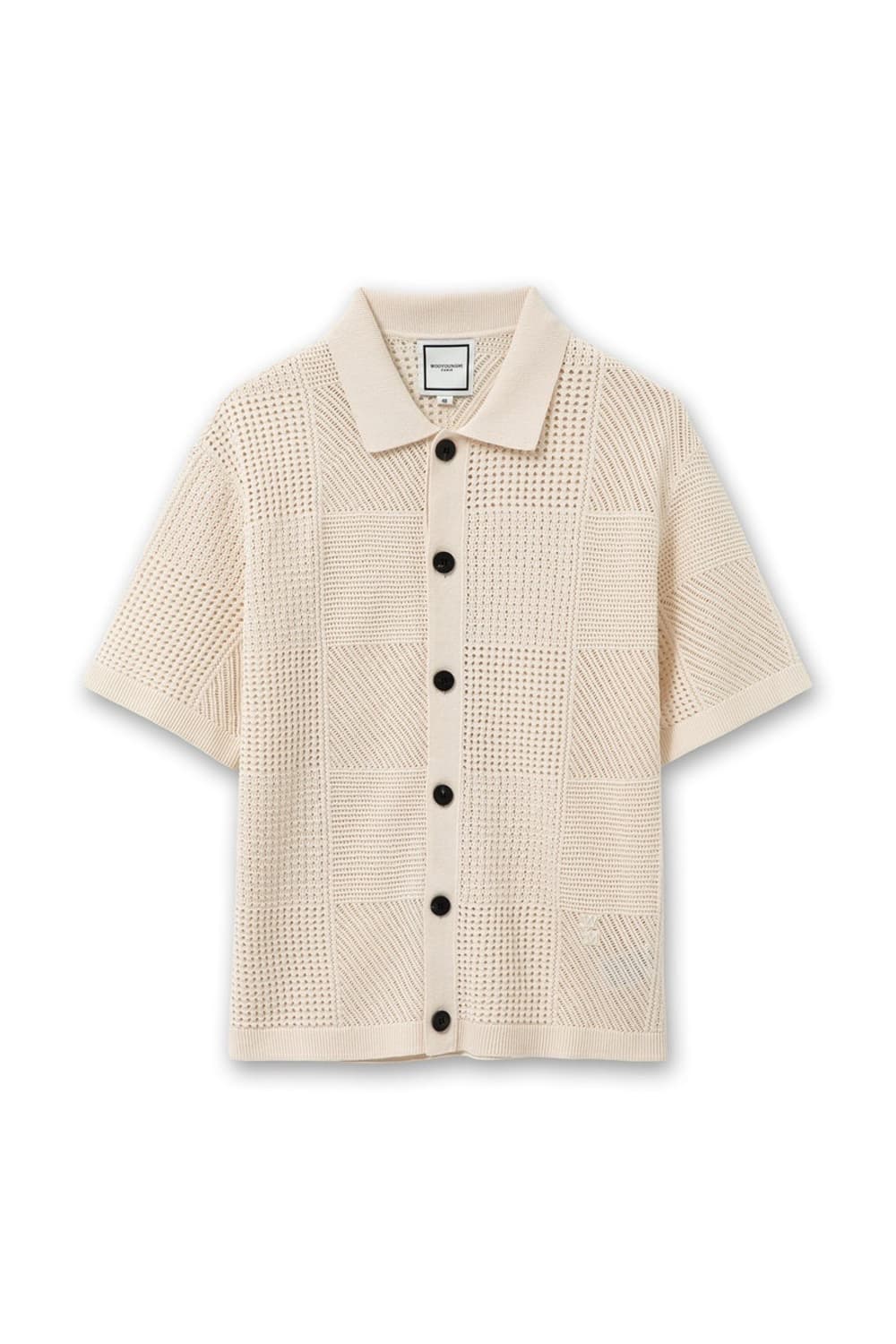 우영미 숏슬리브 니트 셔츠 52 상품이미지2