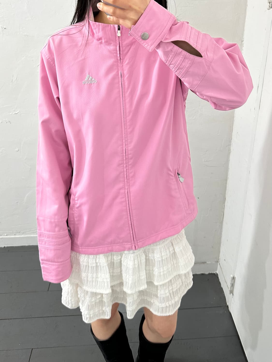 adidas pink jacket 상품이미지1