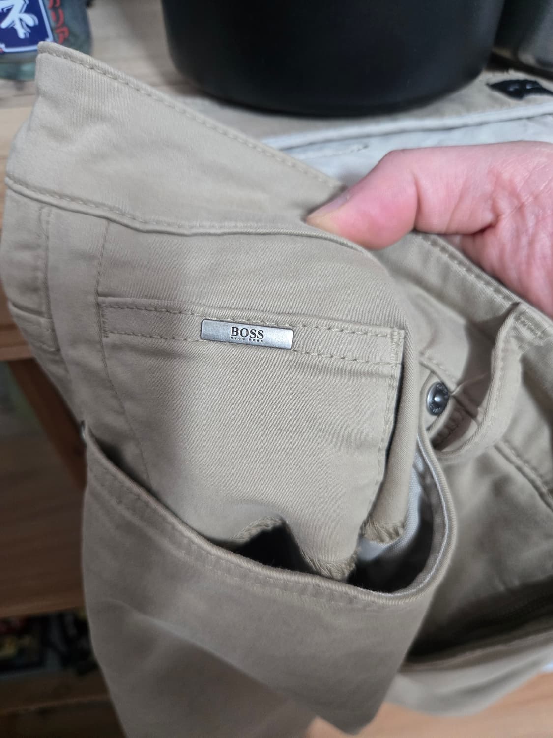 휴고보스 치노팬츠 32 상품이미지5