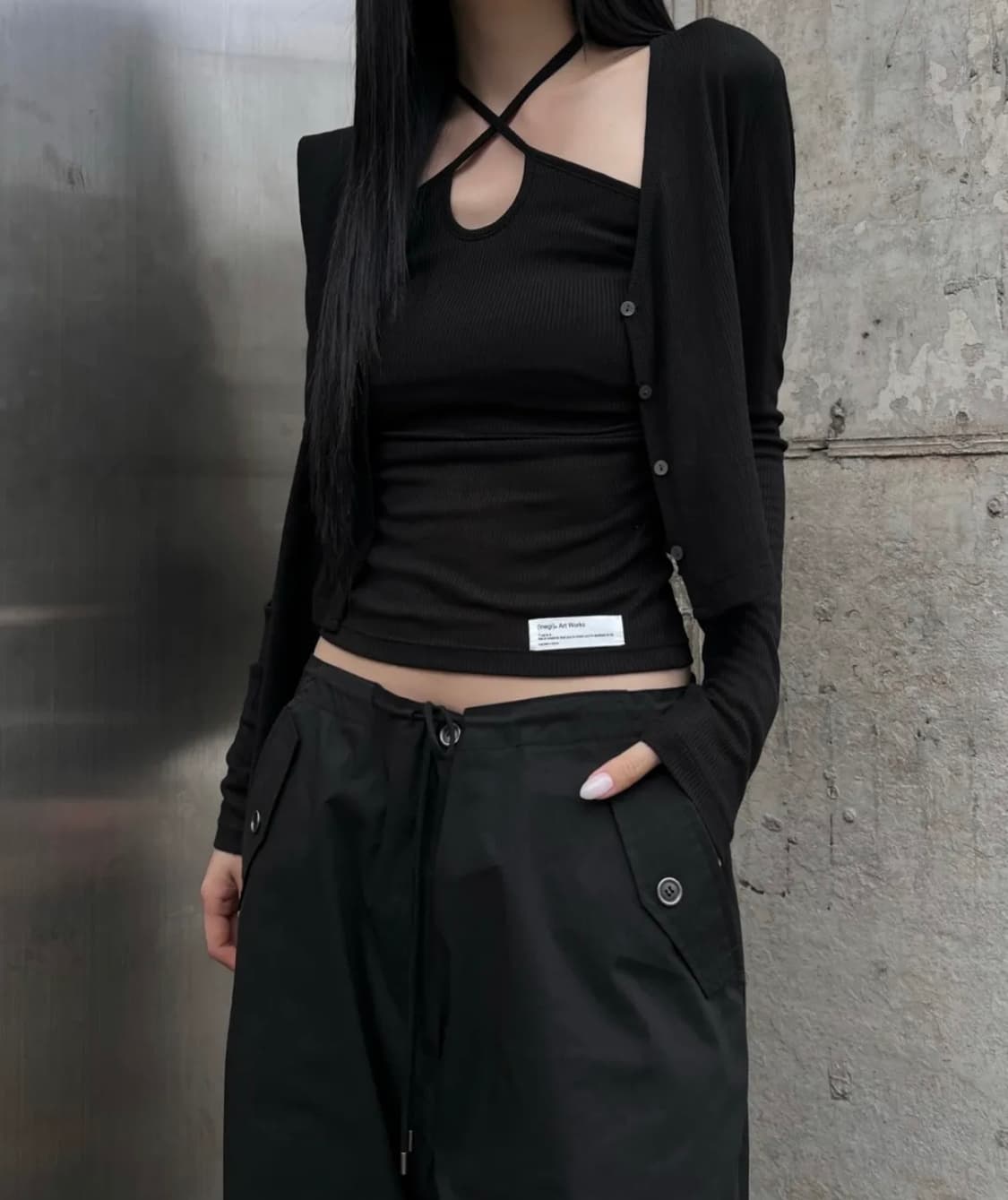 이네기 Silhouette Cardigan Set 상품이미지5