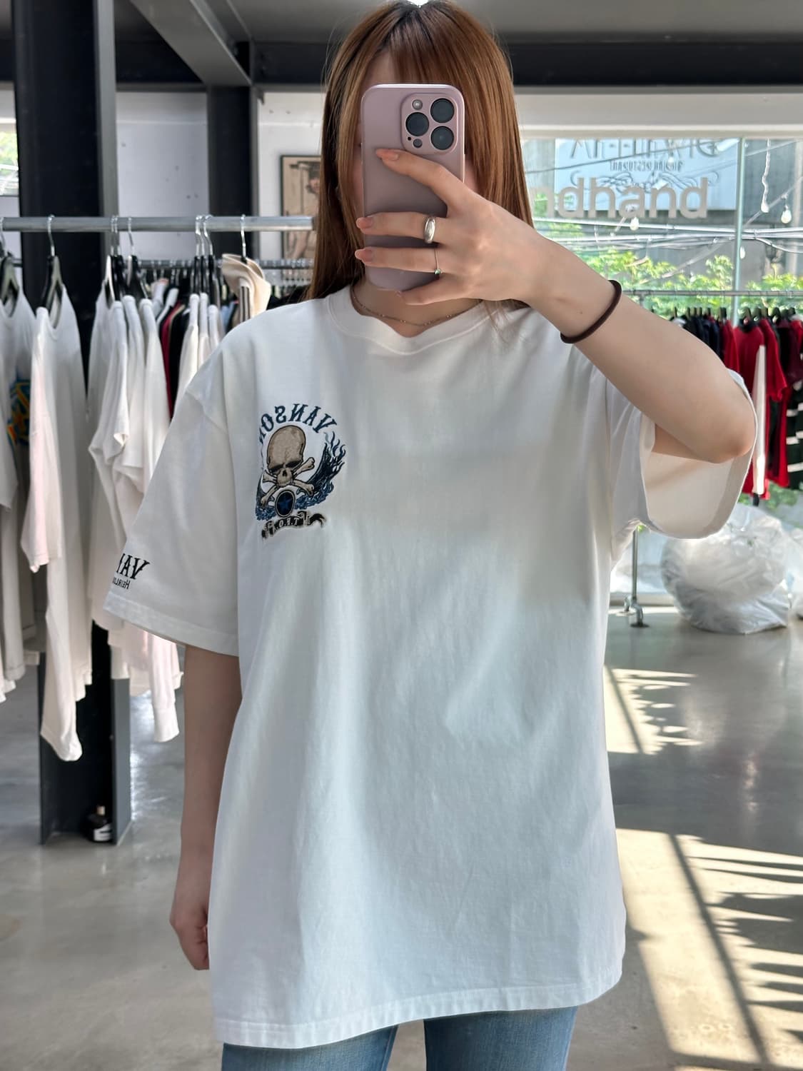 벤슨 x T.F.O.A Crows Worst 블루스타 파이어윙 반팔티 상품이미지3