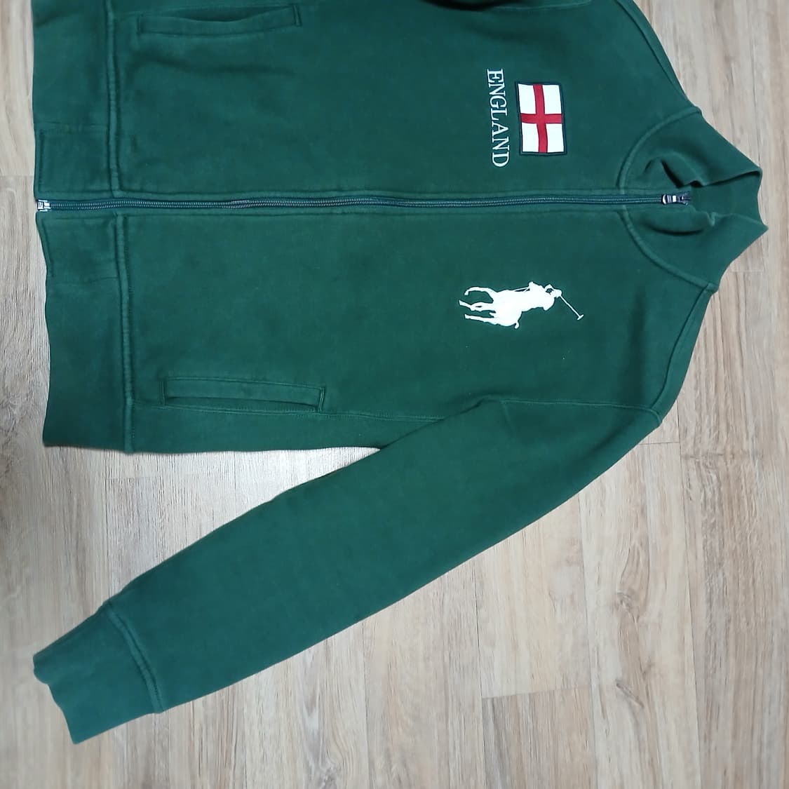 polo 폴로 랄프로렌 빅포니 잉글랜드 스웻자켓 집업 빈티지 상품이미지4