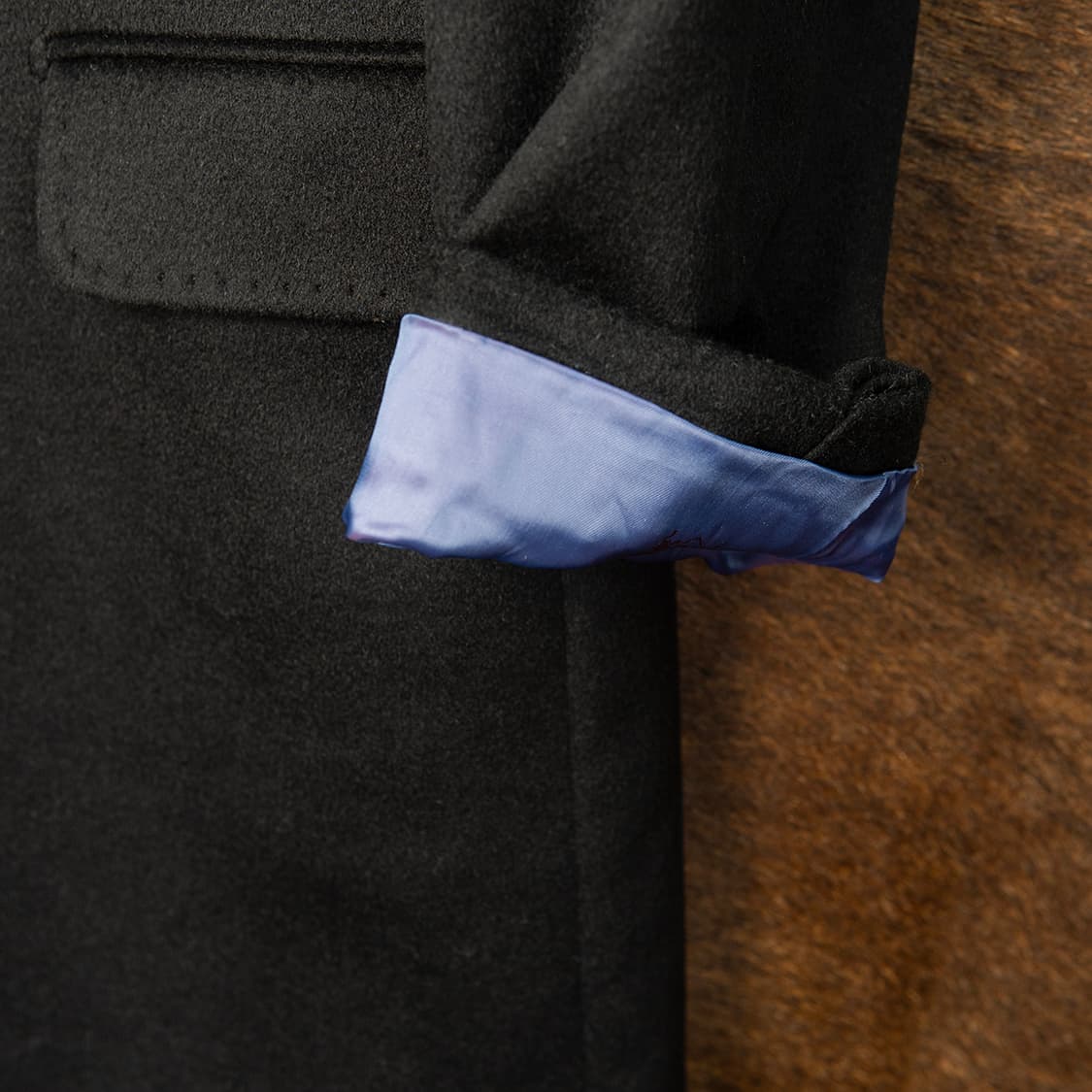 [105] 피에르 가르뎅 100% 퓨어캐시미어 코트 블랙  상품이미지4