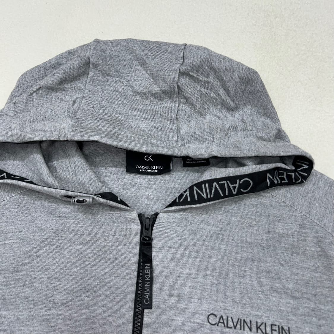 Calvin Klein gray hood zip-up 상품이미지7