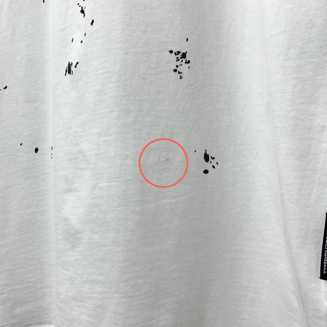 돌체앤가바나 페인팅 반팔 티셔츠 상품이미지3