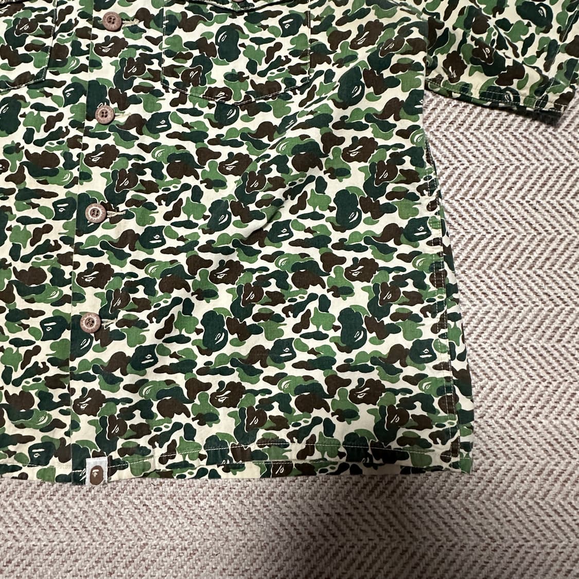 BAPE camo shirt 상품이미지4