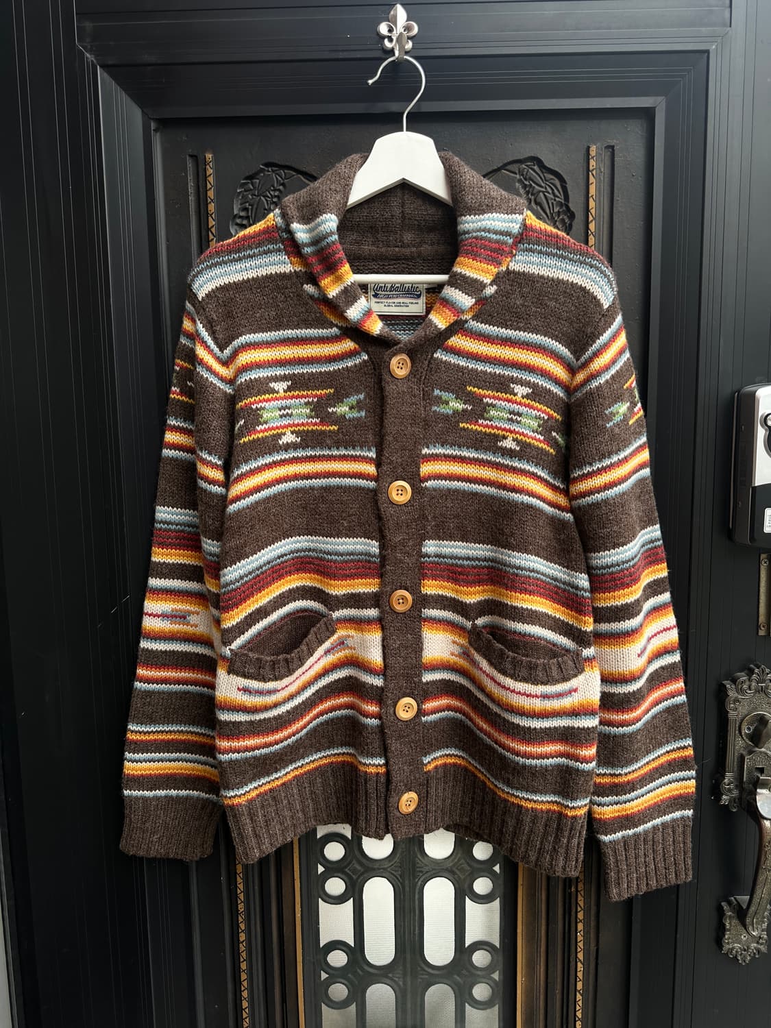 antiballistic 나바호 패턴 니트 가디건 상품이미지1