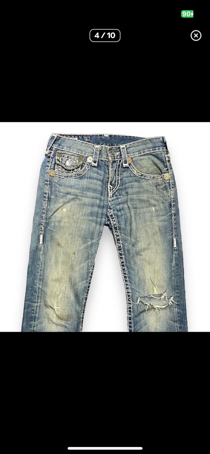 트루릴리젼 부츠컷 데님 상품이미지3