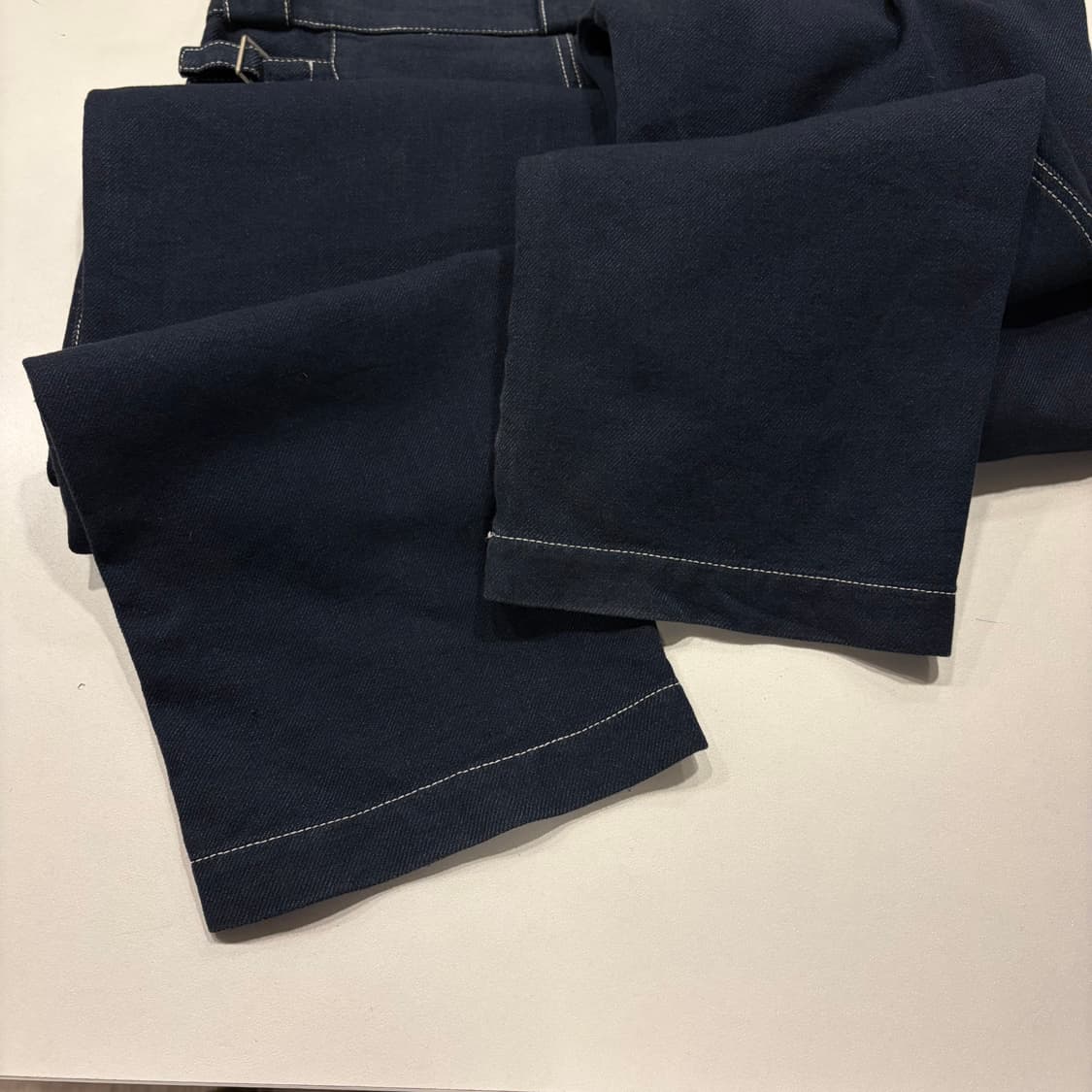 [44] 16ss 아워레가시 네이비 데님 바지 워크 팬츠 D571 상품이미지9