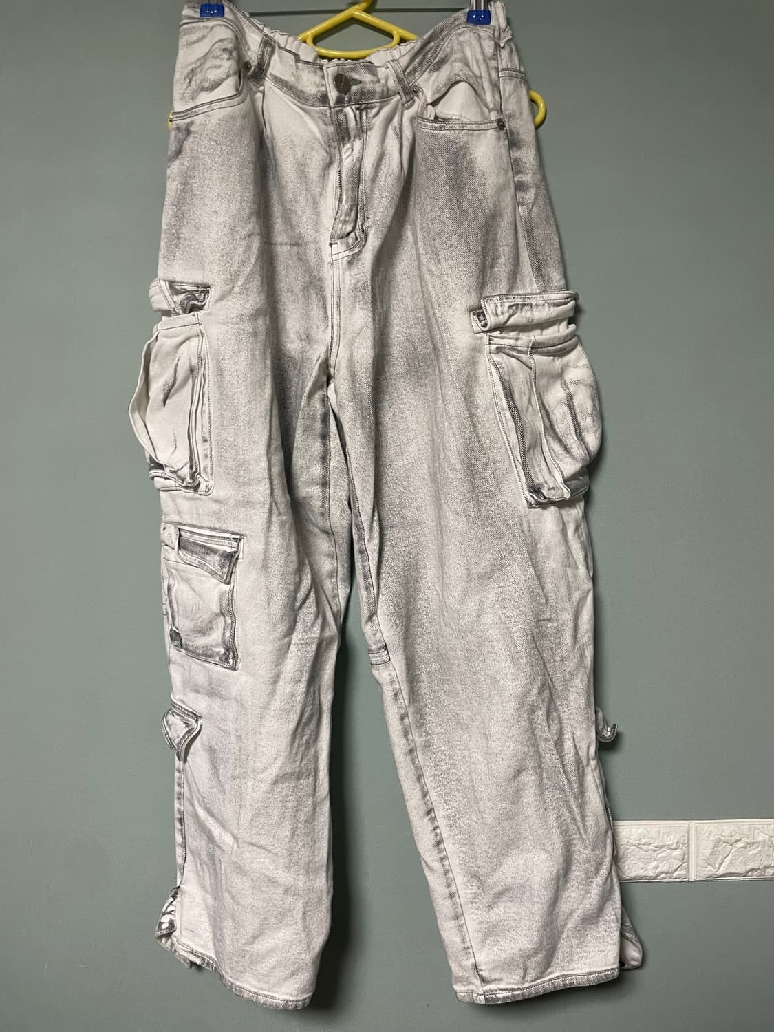 낫포너드 더티 워싱 멀티 카고 데님팬츠 상품이미지3