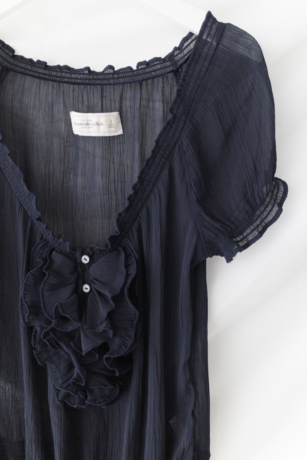 abercrombie) frill half blouse  상품이미지3