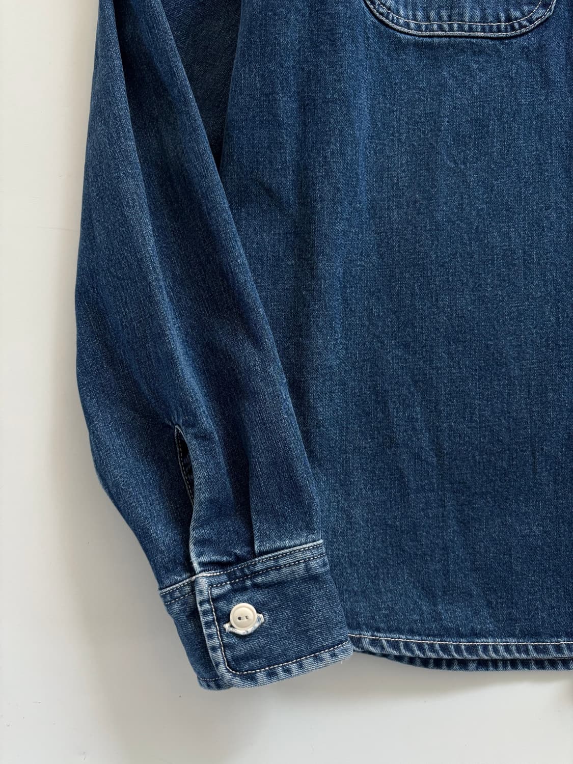 Carhartt 칼하트 중청 컬러 포켓 데님 셔츠자켓 상품이미지7