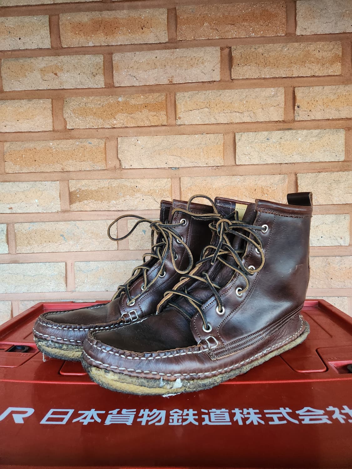 90s Quoddy 쿼디 캠프 부츠(USAmade) 상품이미지2