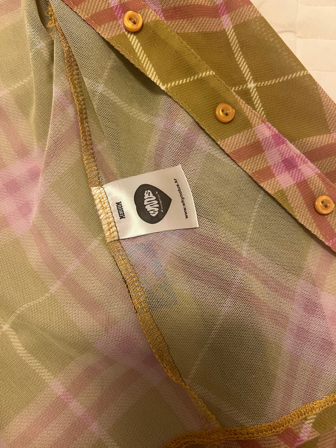 와이낫어스 메쉬 셔츠 닝닝셔츠 상품이미지3