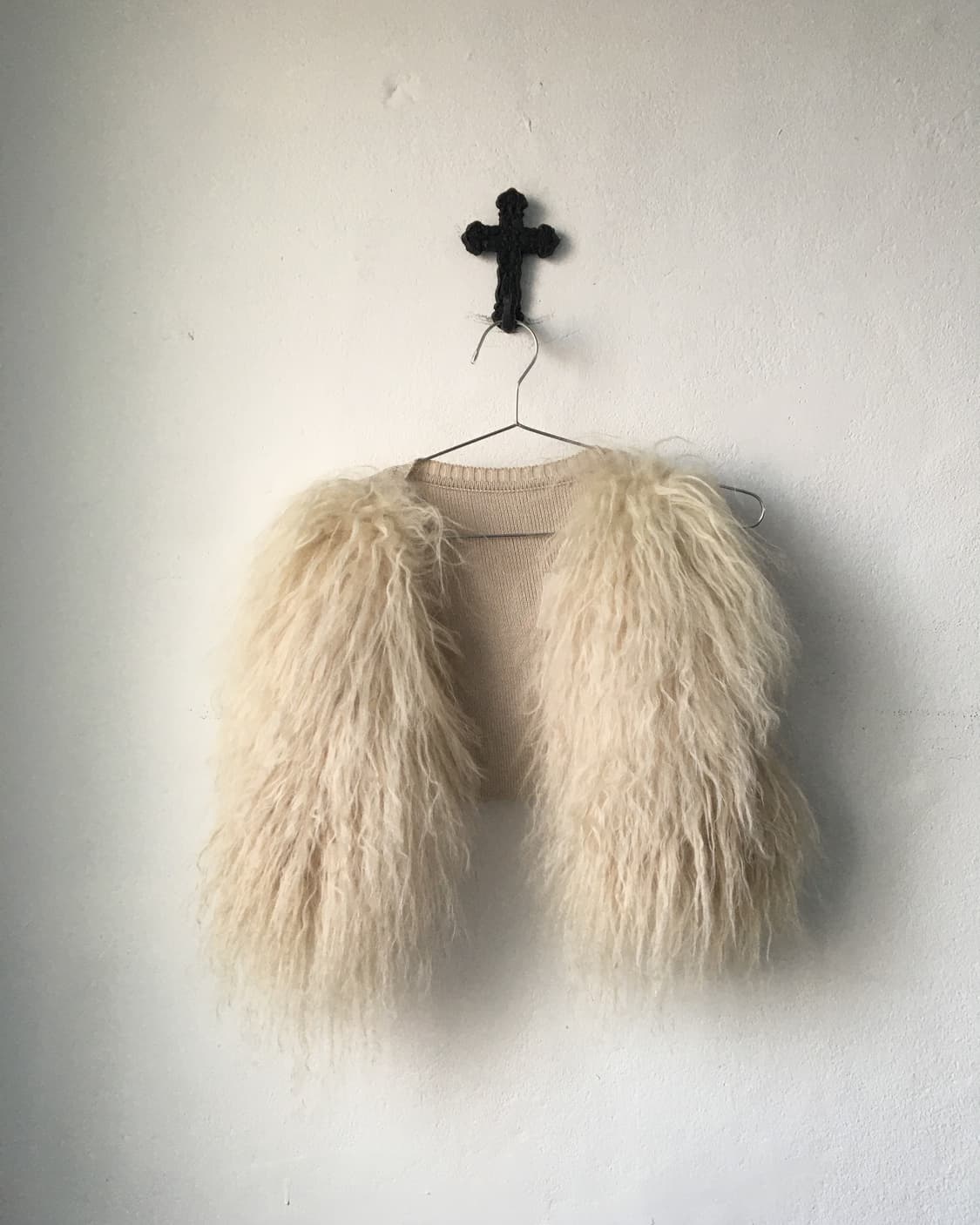 Tibet lamb fur vest 상품이미지2